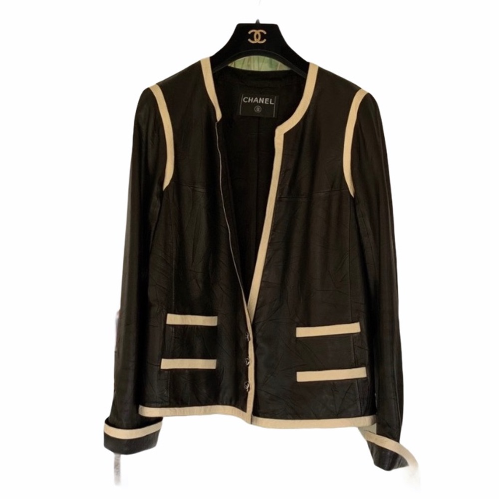 CHANEL Boutique Leather Jacket